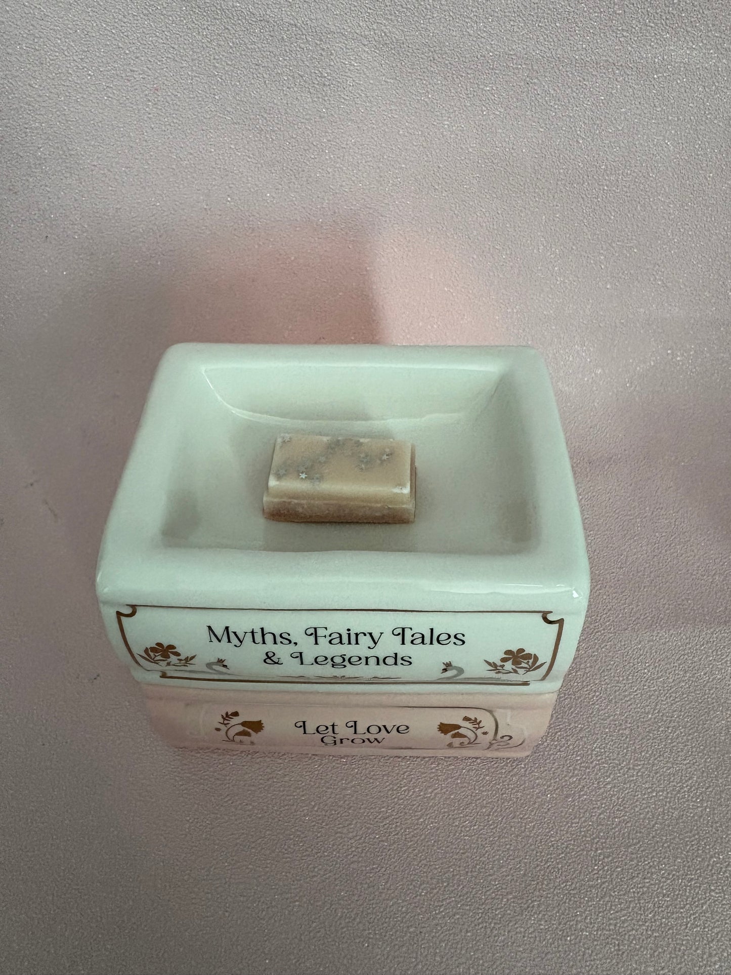 Book Stack Wax Melt Burner