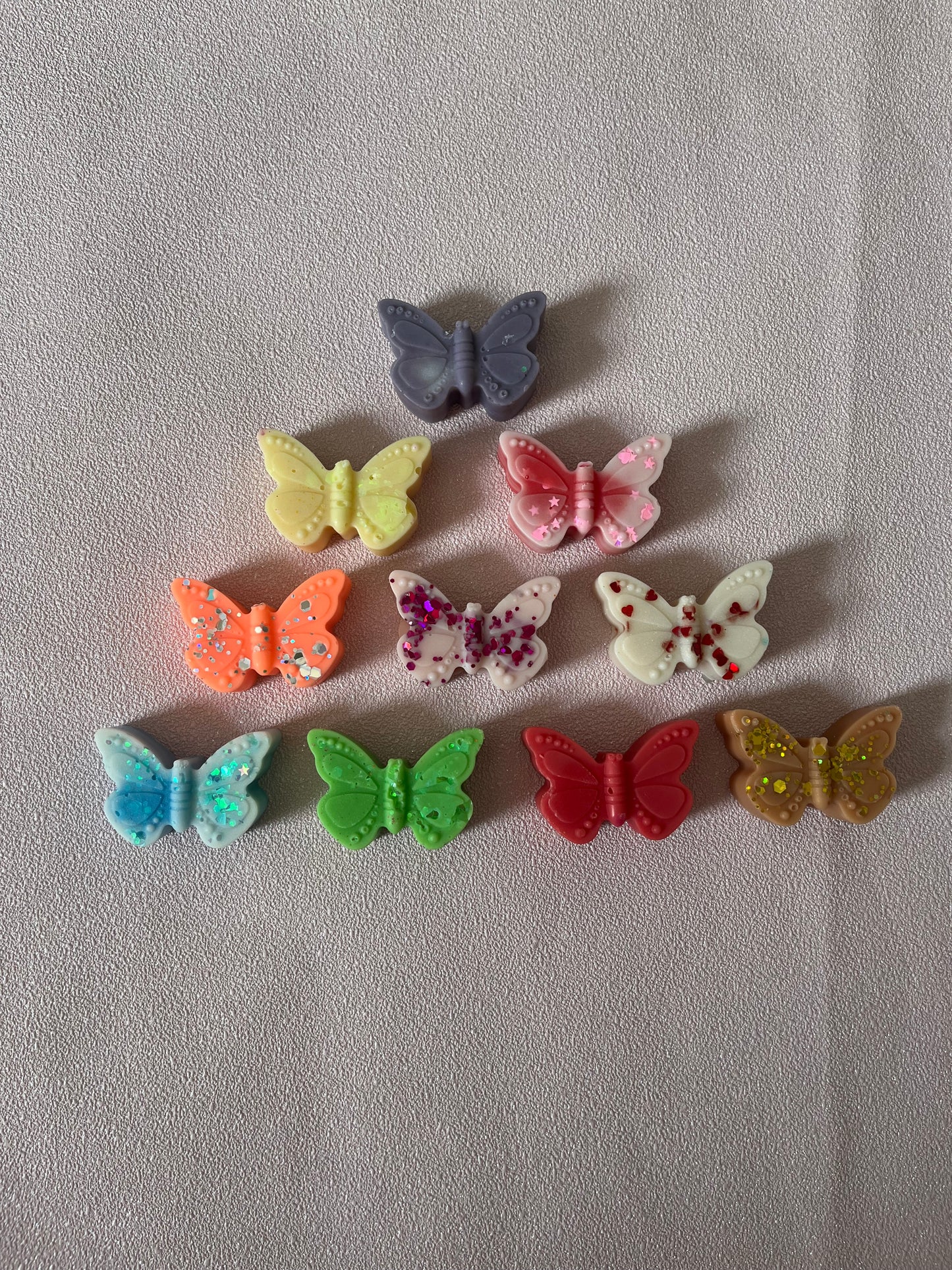 Butterfly shaped wax melts