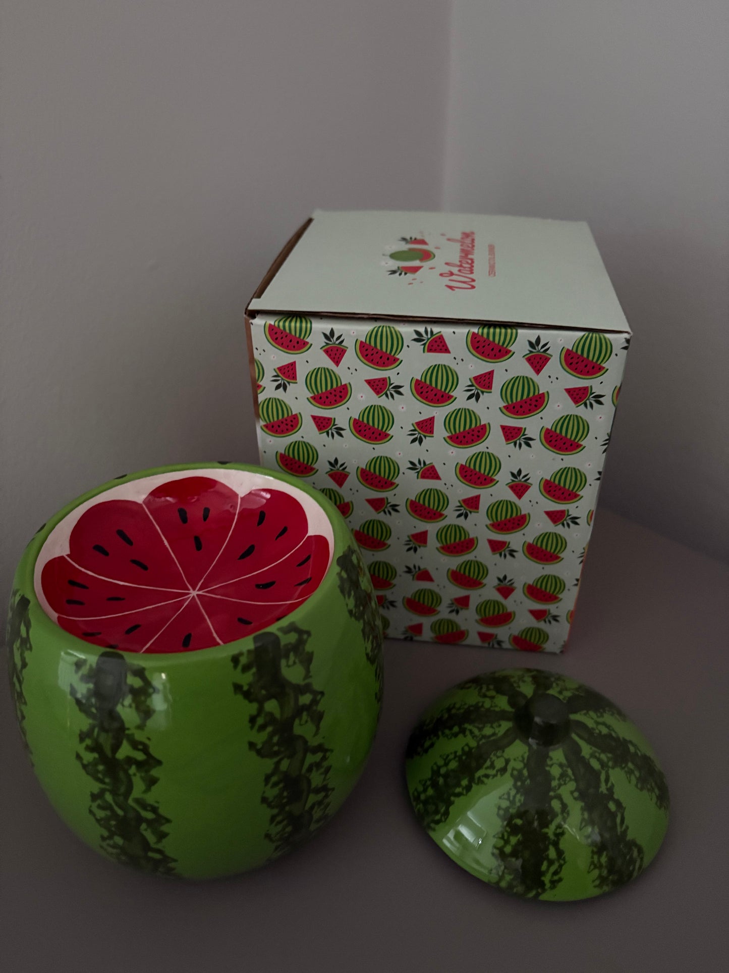 Watermelon wax burner