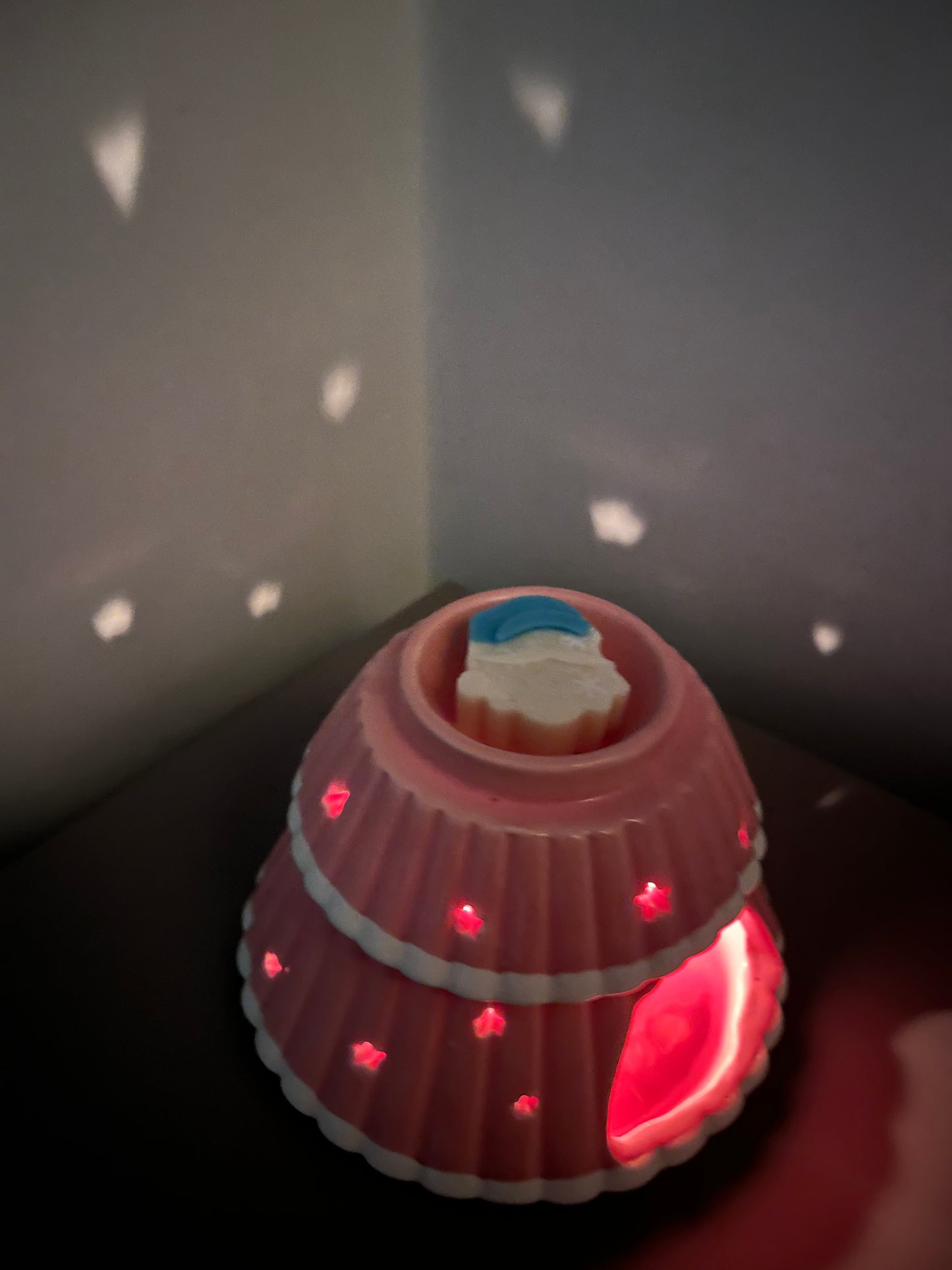 Pink Christmas tree burner