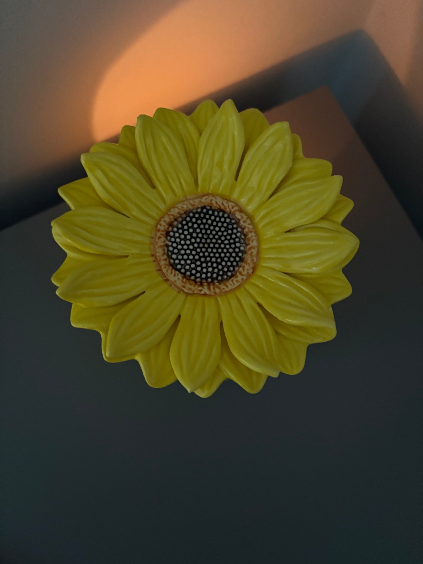 Sunflower wax burner
