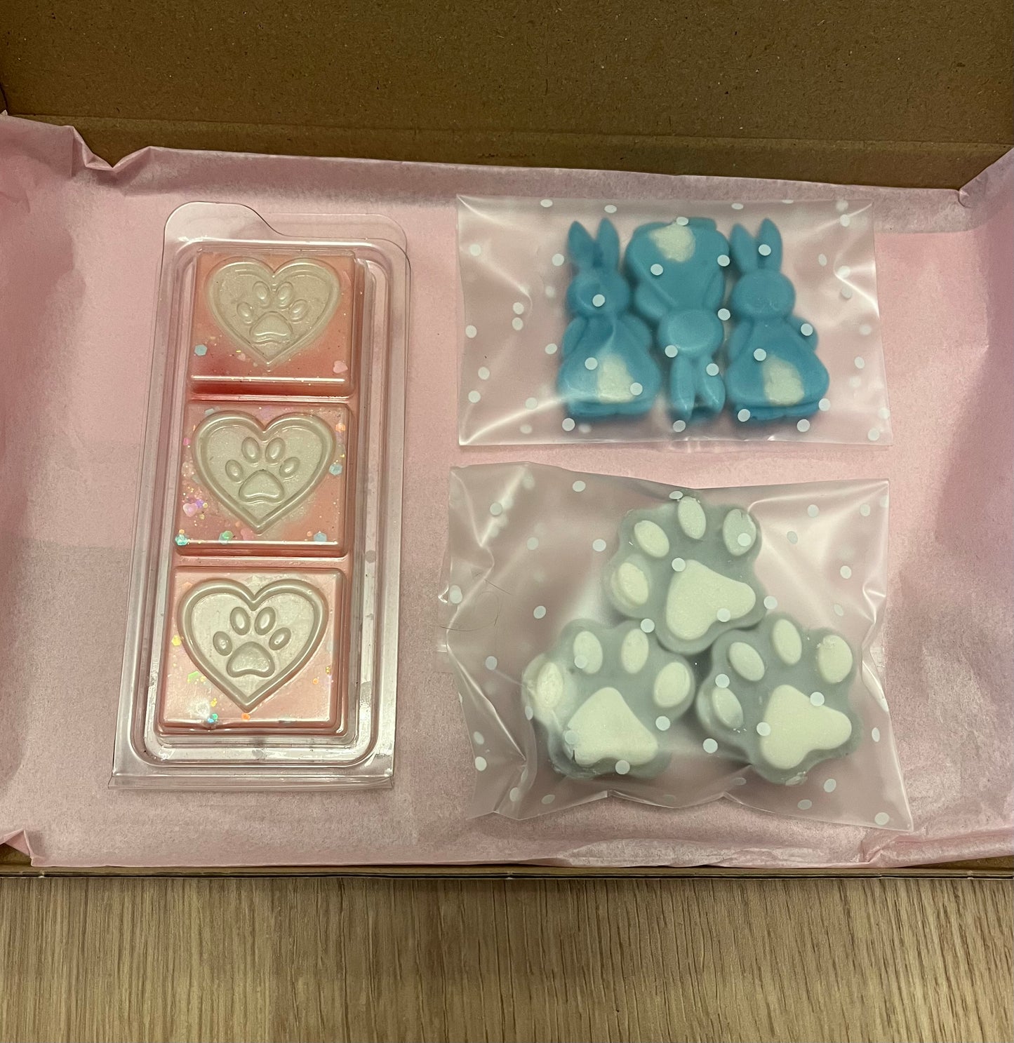 Wax melt charity box