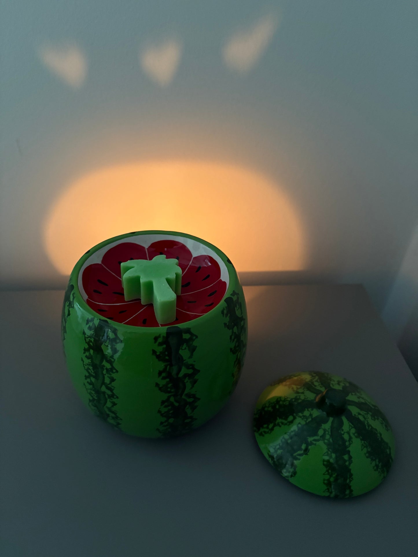 Watermelon wax burner