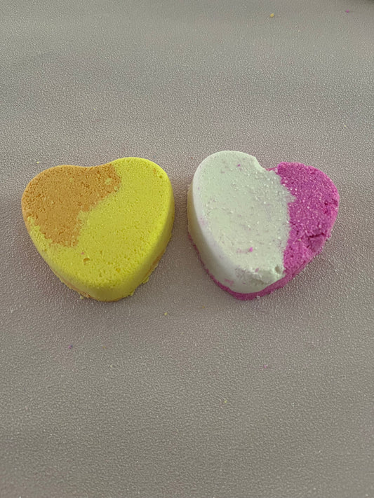 Heart Shaped Bath Bomb