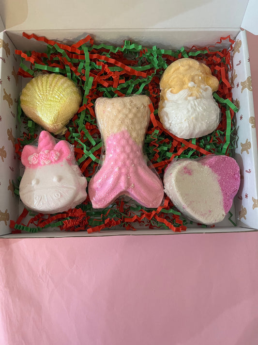 Bath bomb gift set
