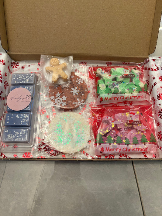 Festive wax melt box